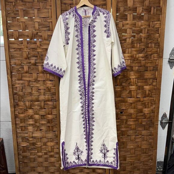 Vintage Moroccan Kaftan Dress 60’s - Picture 1 of 4